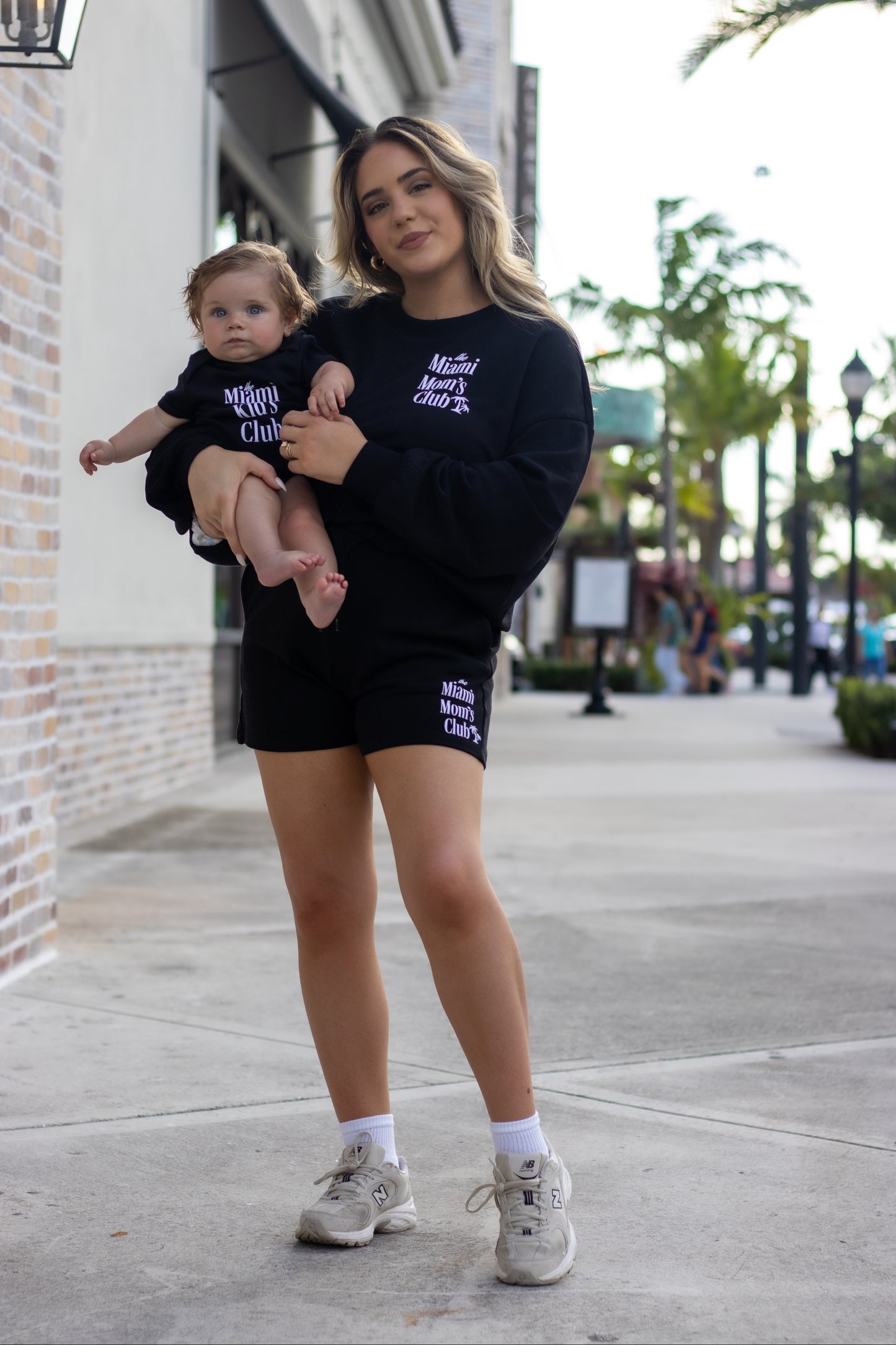 Miami Mom's Club Sweater & Short Set